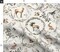 Winter Nature Forest Animals Botanical Nautral Moose Squirrel Fox Deer Forest Animals Custom Printed Fabric by Spoonflower Various Fabrics by the Yard or Fat Quarter